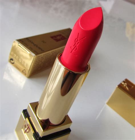 ysl rouge pur couture glossy stain 12|ysl lipstick 52 rosy coral.